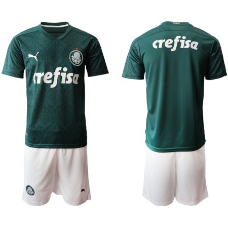 Palmeiras Fotbollströjor Barn Hemma tröja 2020/21 Kortärmad